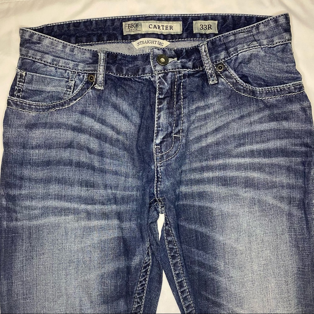 BKE Carter Straight Leg Jeans Size 33R